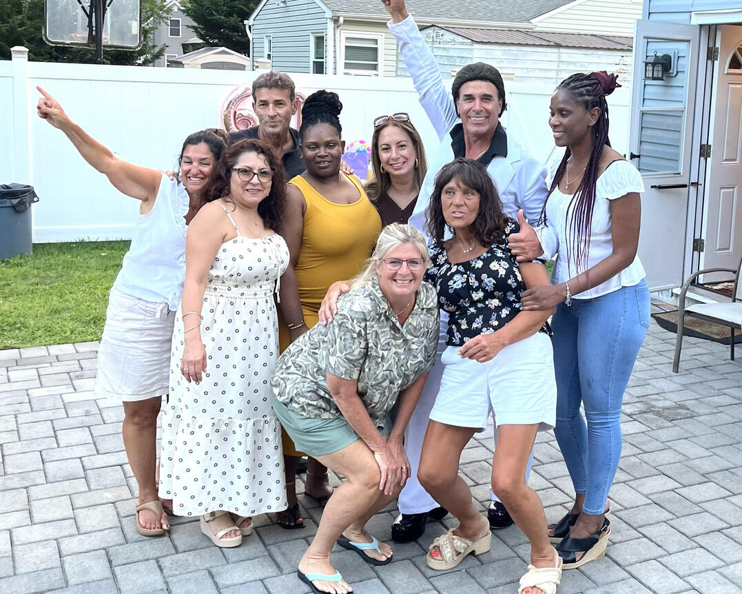 Tony Manero Impersonator, Phil Travolta - Backyard Party